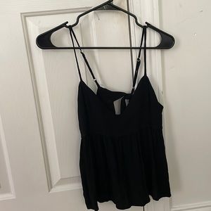 Brandy Melville black tank top OS